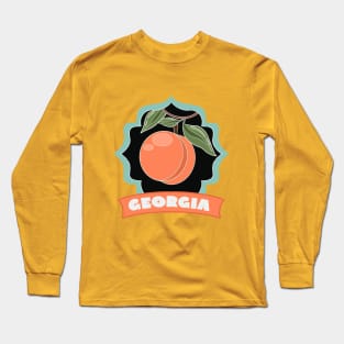 Sweeter Than a Georgia Peach Long Sleeve T-Shirt